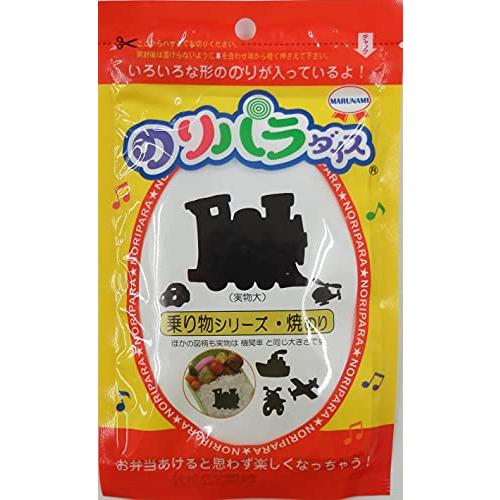 のりパラダイス乗物シリーズ焼のり 12切3枚入×6袋(全形1.5枚分) ×3袋