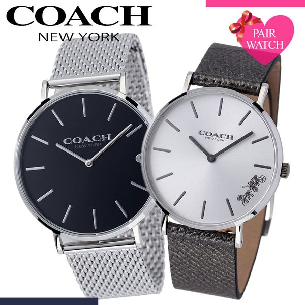 【美品】COACH コーチ　ペアウォッチ　pairwatch