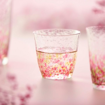 日本 Toyo-Sasaki 水之彩酒杯 2入組 - 陽之彩