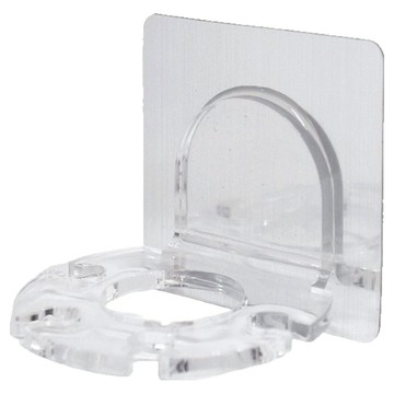 Easy 易立家 超級黏膠貼片 無痕牙刷架 防水防鏽 耐用  銀色  1組