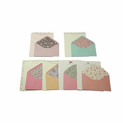 Speed Mao 可愛い 小花柄 レターセット 便箋 封筒 6種類 通販 Lineポイント最大get Lineショッピング