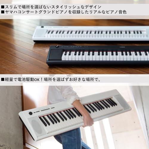 ヤマハ YAMAHA 電子キーボード piaggero ブラック NP-12B