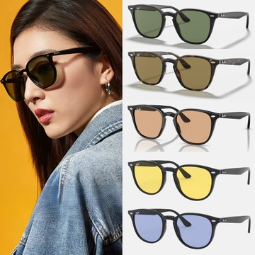 【RayBan 雷朋】中性經典膠框墨鏡組合(RB4258F、RB4259F、RB4306F多款任選)