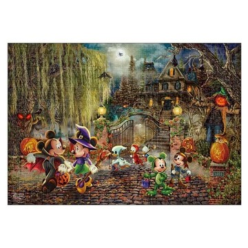 Tenyo 米奇與米妮拼圖 D-1000-864 73.5 x 51cm  1套  萬聖夜遊  1000片