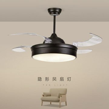 【免運/可開票】台灣公司 吸頂燈 吸頂風扇燈 吸頂風扇 直流風扇 風扇燈  隱形風扇燈led簡約現代變頻遙控吊扇燈餐廳臥室靜音風扇吊燈廠家