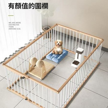 台灣熱銷 寵物狗家用室內 中小型 小型柵欄 圍擋隔離籠子 狗狗圍欄 狗窩 安全門欄 柵欄 寵物柵欄 樓梯圍欄 狗狗圍欄