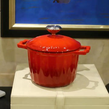 千樂歐臻鉆18cm養生鍋飯釜琺瑯鍋雙耳燉鍋家用粘鍋蒸煮鍋電磁爐