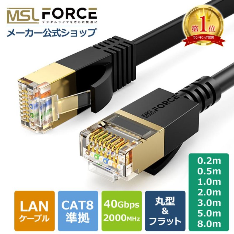 変換名人 LANケーブル CAT5 - その他