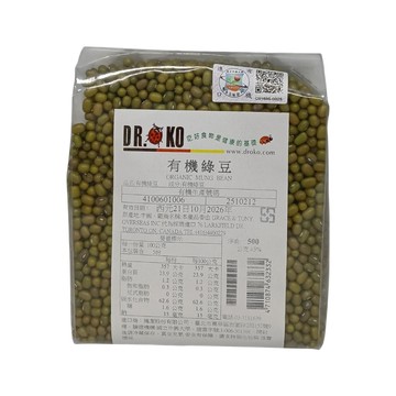 DR.OKO 有機綠豆500g **效期2027.05.14