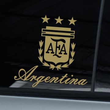 阿根廷國家隊三星足球球隊隊徽梅西世界杯冠軍汽車貼紙后窗玻璃貼
