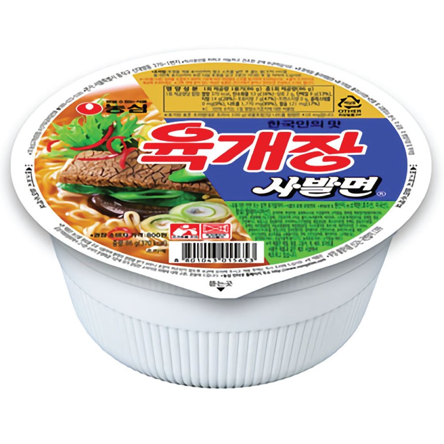 農心 ユッケジャンサバル麺 カップ麺 86g ユッケジャン カップ ラーメン ユッケジャンラーメン