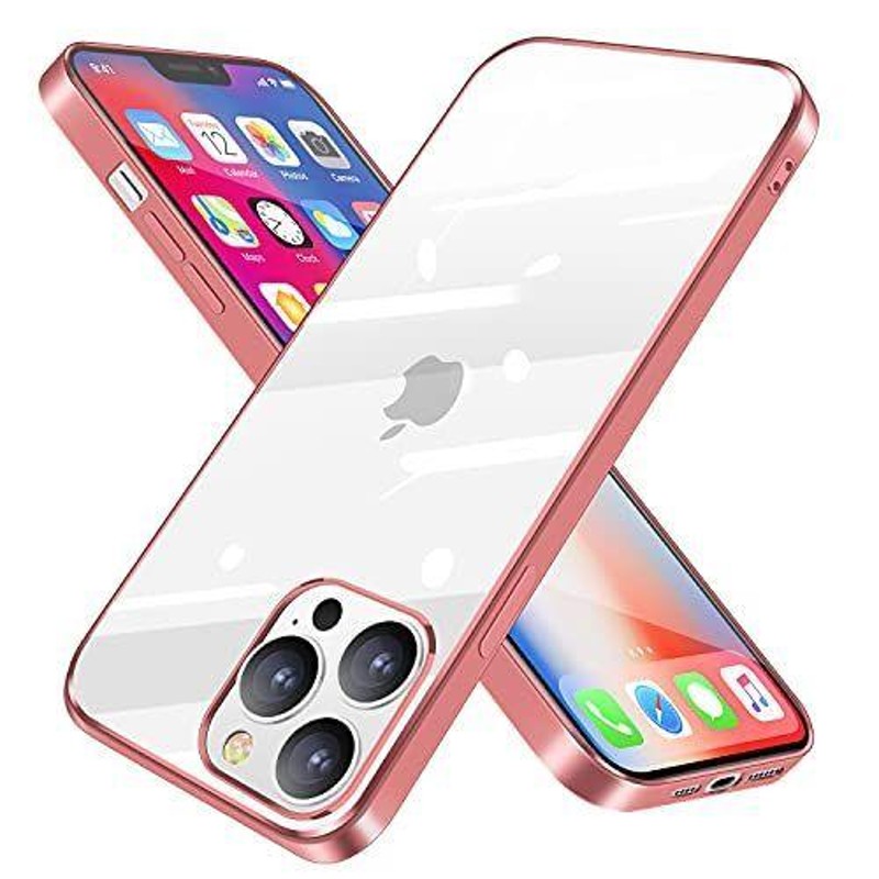 Zabarsii iPhone 13 Pro 用 ケース クリア スリム tpu 透明 耐衝撃