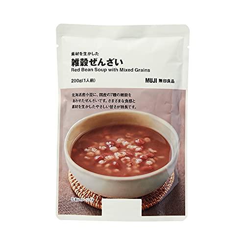 良品計画 無印良品 素材を生かした 雑穀ぜんざい 200g