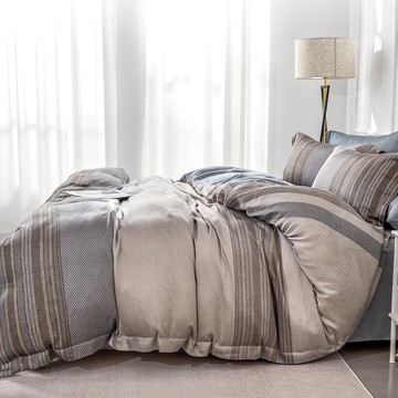 Prawear 巴麗維亞 60支100%天絲四件式兩用被床包組 親膚透氣涼爽  雙人  雅居