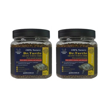 WEIYITER 【摩達客特寵系列】-水龜挑嘴成長浮水飼料250g 二入組
