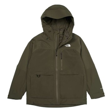 The North Face 北面 男 防水透氣連帽抓絨內裡三合一外套 NF0A89ZS21L