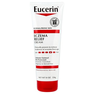 Eucerin, 溼疹緩解膏，無香，8 盎司（226 克）