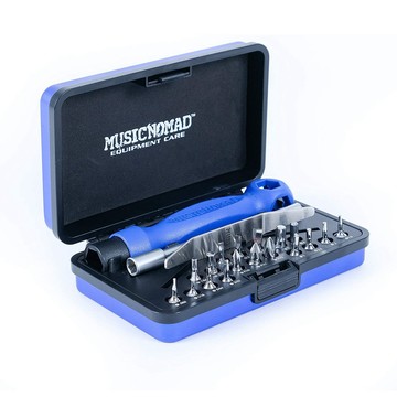 小叮噹的店- MusicNomad MN229 吉他職人工具盒 高級吉他技術螺絲刀和扳手組