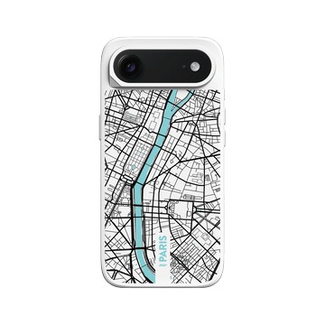 iPhone Air SolidX 白 - JOCR - Paris (Black Logo)