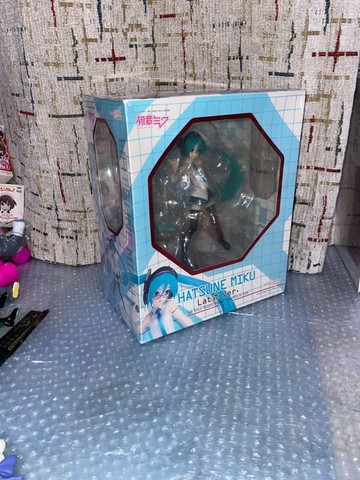 「開心樂購」 GSC  景品手辦 VOCALOID 虛擬歌姬01 舞臺 公式服 話筒演唱 初音未來 Last式 ver.