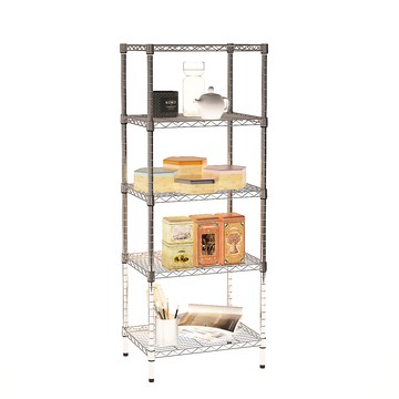 【客尊屋】小資型45X60X150Hcm 電鍍五層架