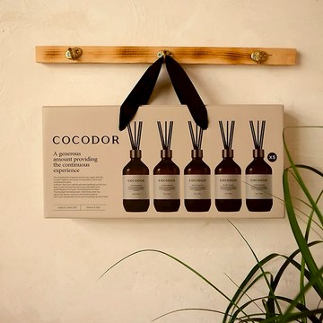 【COCODOR】Premium格調系列擴香禮盒 (500ml/5入組) 大容量/生日/慶祝/新年/過年/春節/情人節/男生/年末/紀念日/療癒/慰勞/交換禮物