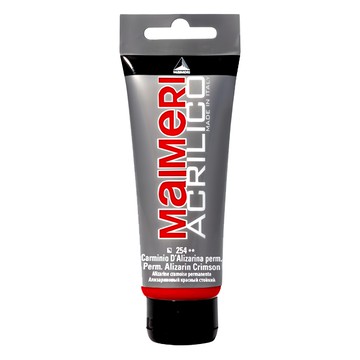 MaIMeRI 美利 壓克力顏料 MA-0916462 462PERM.VIOLET REDDISH LIGHT永固淺紫紅  75ml  1條