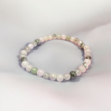 飄花翡翠手珠 | 天然緬甸A貨翡翠 | 送禮