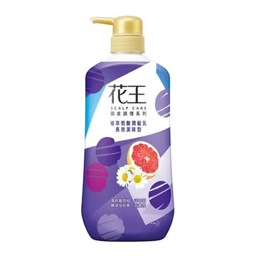 花王 植萃弱酸潤髮乳長效潔味型-清新葡萄柚 洋甘菊750ml