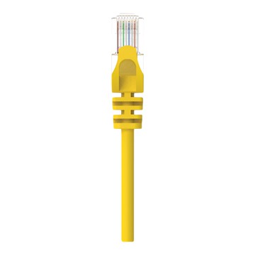 POLYWELL 寶利威爾 CAT6 高速網路線 RJ45福祿克認證 PW15-W58-D003  30cm  黃色  1條