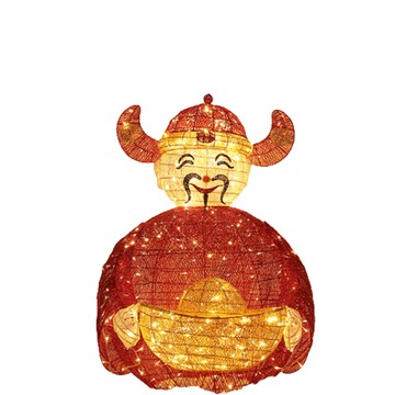 居家家 春節LED裝飾燈新年擺件 春節佈置80*80*150cm