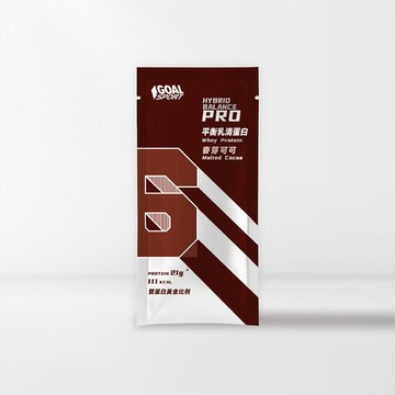 GOAL SPORT平衡乳清蛋白30g-麥芽可可