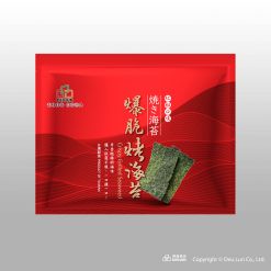[得倫食品]爆脆烤海苔-紅椒