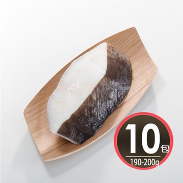 【華得水產】格陵蘭比目魚厚切片10片組(190-200g/片/包/無肚洞)