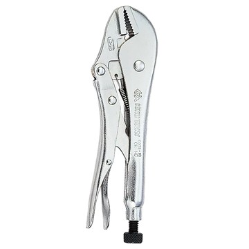 KING TONY 金統立 平口型萬能鉗 鉻釩合金鋼材質 鍍鉻表面處理 直爪 有調整旋鈕和釋放桿功能  1個