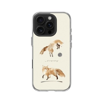 iPhone 16 Pro Clear Case（相機按鈕） 透明 - 涼丰 LiangFeng - 狐狸