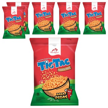 Dua Kelinci 餅乾球 辣味 80g 木薯點心  6包