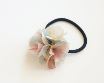 髮圈或馬尾鉤（紅色＆藍色）