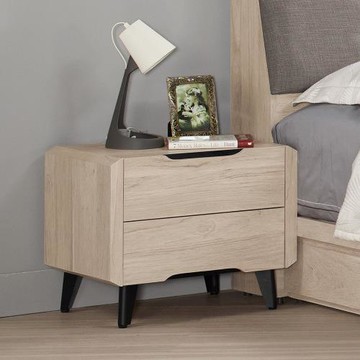 Boden-波恩1.8尺床頭櫃/二抽收納櫃/置物櫃