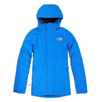 美國百分百【The North Face 】外套 TNF 夾克 連帽 防水 防風 北臉 Hyvent S 藍 E286