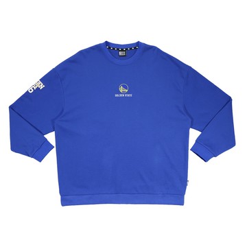 NBA 胸前隊徽 長袖上衣 大學T 勇士隊