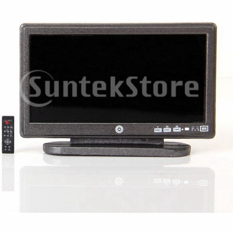 1 12ドールハウスミニチュアワイドスクリーンテレビフラットパネル液晶テレビw リモコン付き 通販 Lineポイント最大0 5 Get Lineショッピング