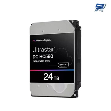 昌運監視器wdultrastardchc580 24tb企業級硬碟(wuh722424ale6l4)