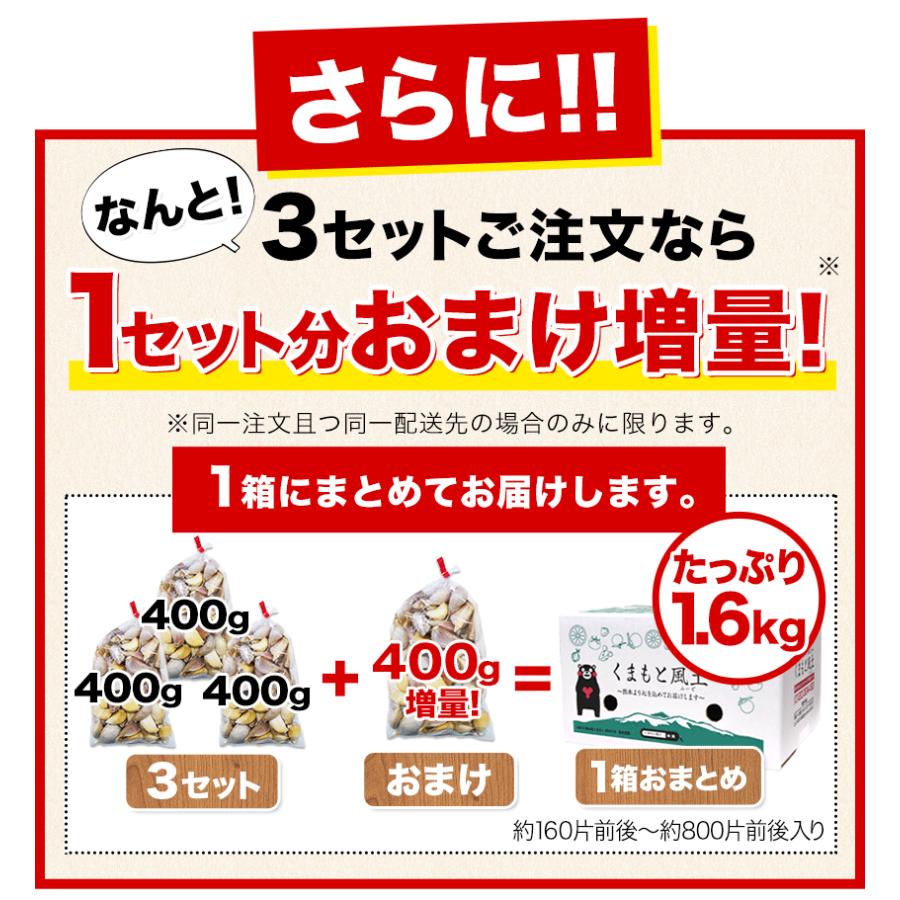 3セットで 1セット分増量 にんにく 訳あり 熊本県産 400g 国産 バラ詰めにんにく メール便 送料無料 7-14営業日以内に出荷予定(土日祝除)