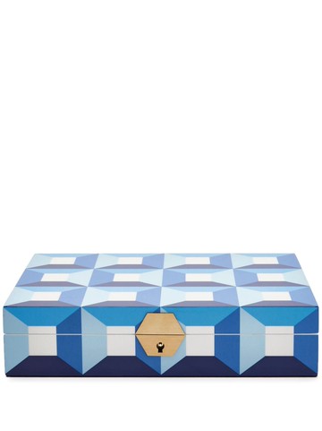 Jonathan Adler - jewellery box - unisex - Porcelain - One Size - Blue