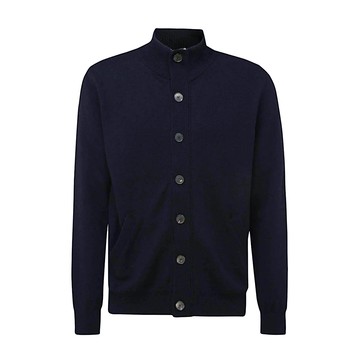 Brioni - Navy Cashmere Cardigan