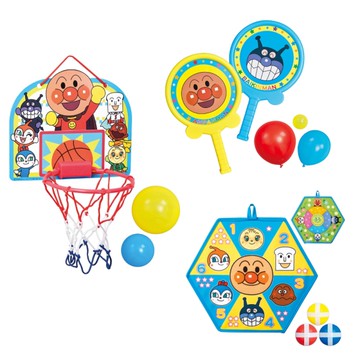 日本 麵包超人 麵包超人的第一個運動組(3款可選)