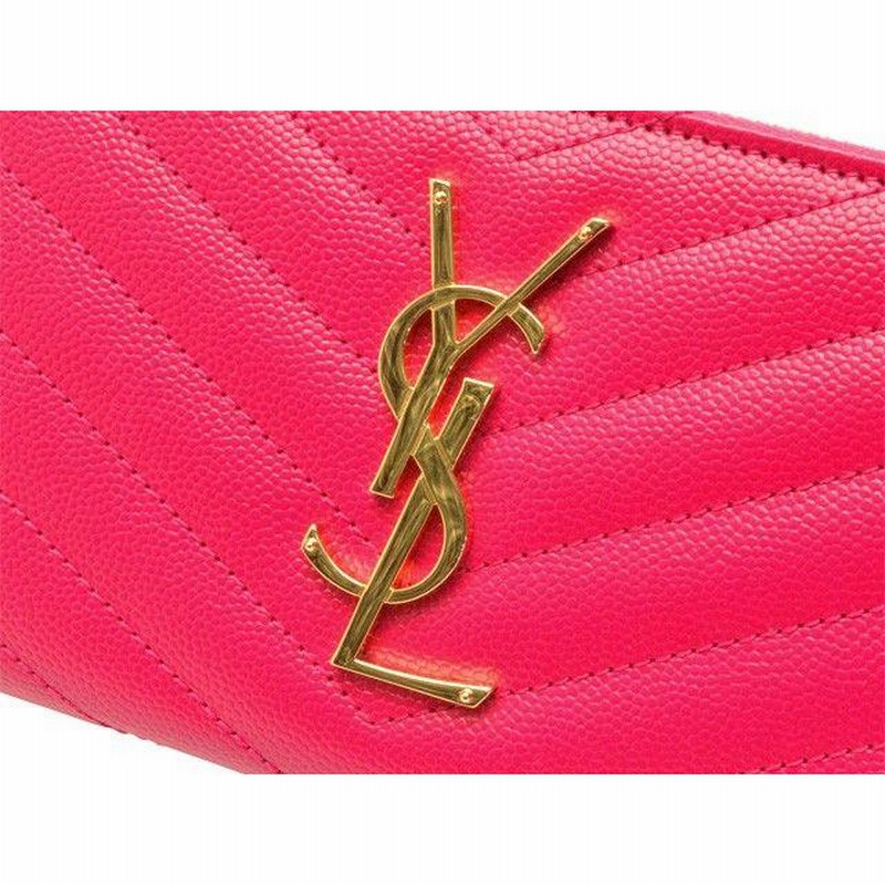 サンローラン パリ 財布 レディース ラウンドファスナー モノグラム ...