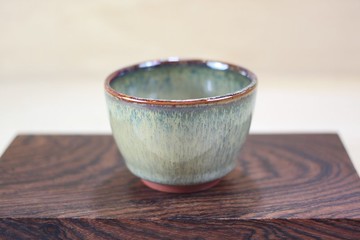 【送禮好物】100ml 天目釉 日式手工茶杯 鶯歌名家葉敏祥手作