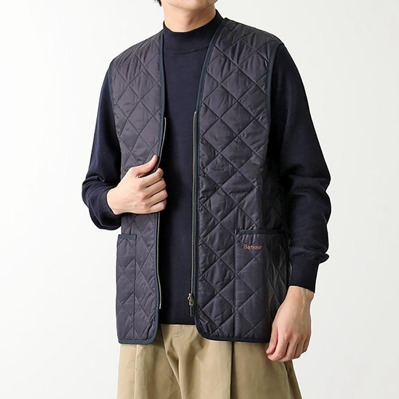 Barbour バブアー キルティング ベスト MLI0001 QUILTED WAISTCOAT ZIP